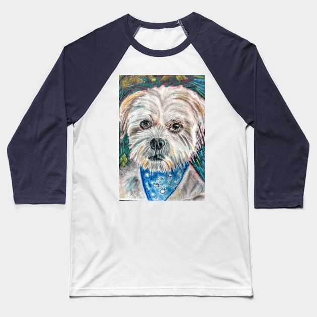 Buddy in his cravat Baseball T-Shirt by Joni57